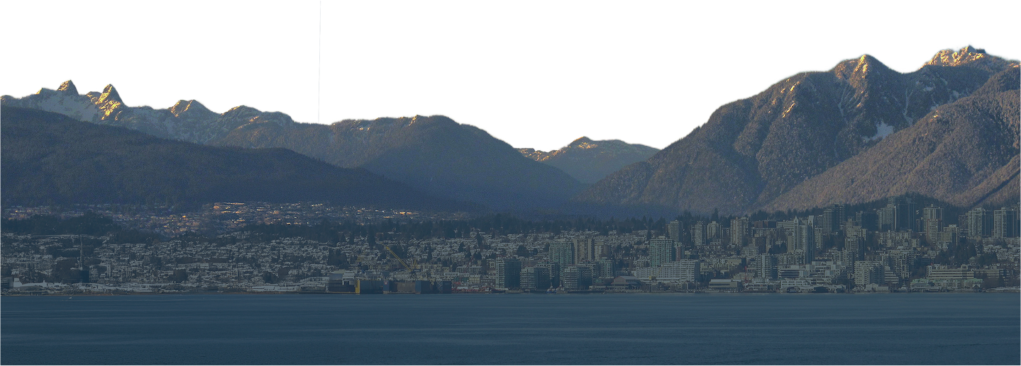 Mountain Background Night